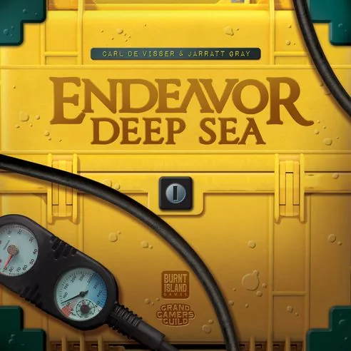 Caixa do jogo de tabuleiro Endeavor: Deep Sea (Deluxe)